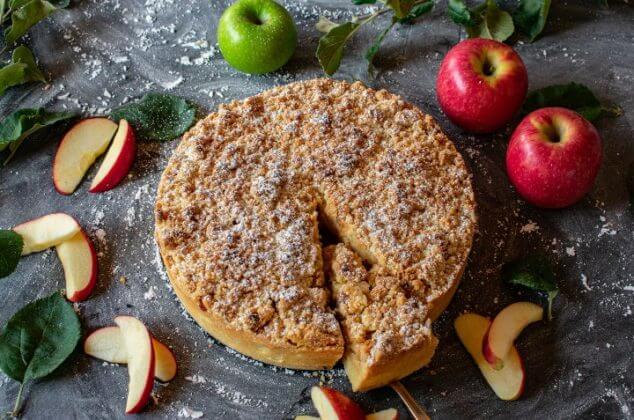 tarta de manzana