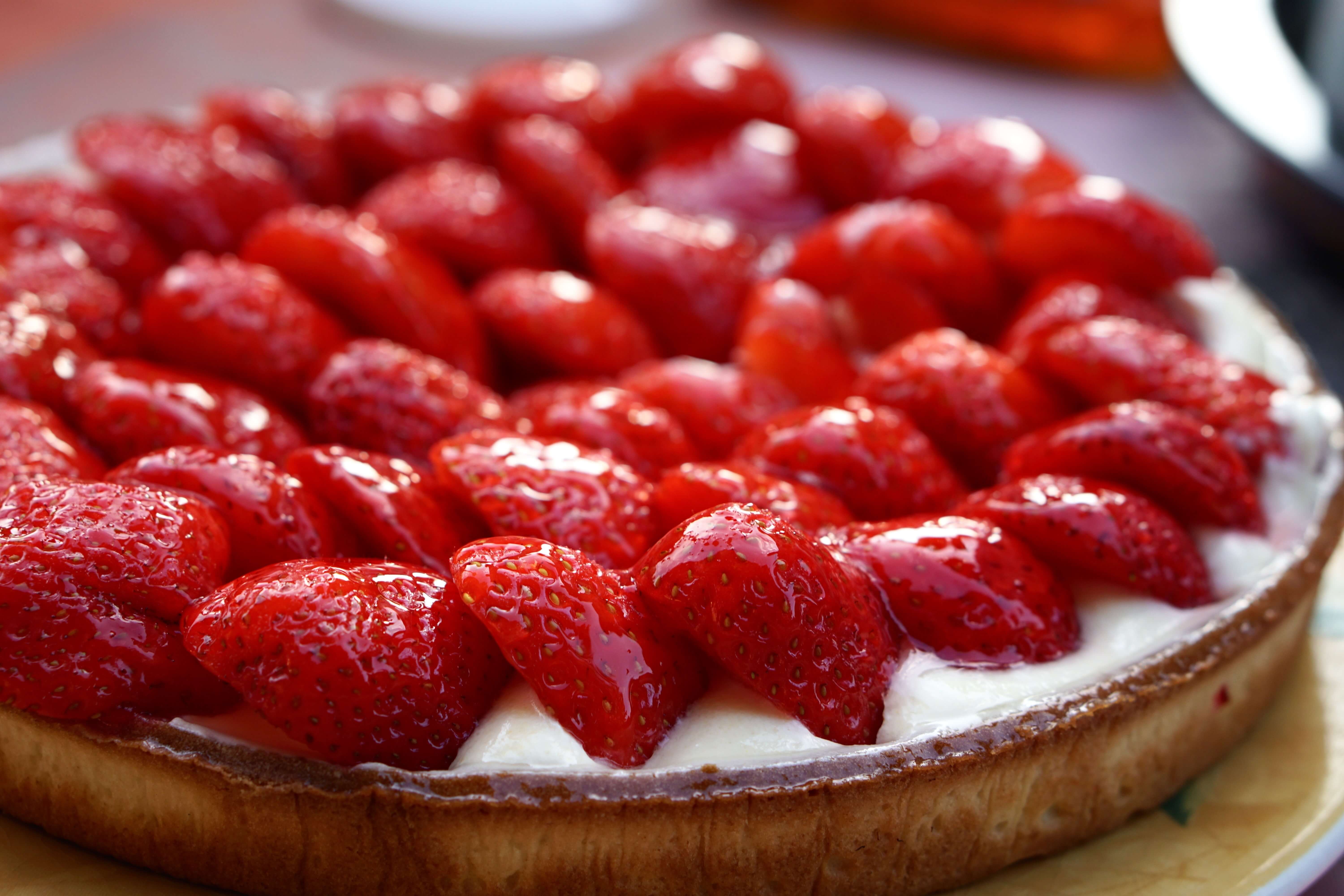 tarta de frutillas